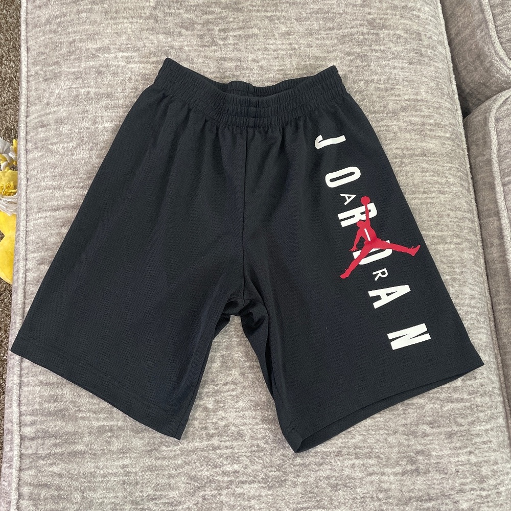 Black Jordan shorts